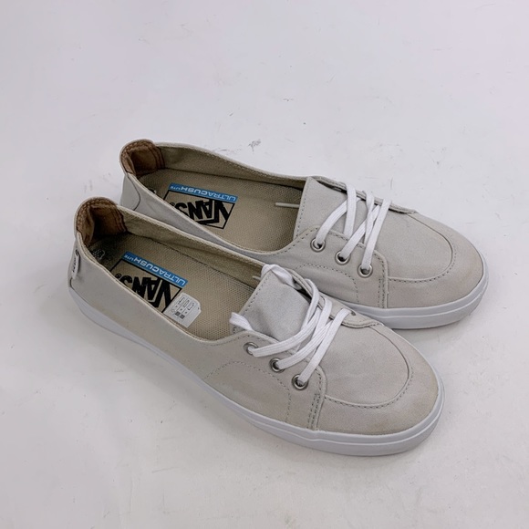 Vans Ultracush Lite sneakers Lace up Size 6.5 Beige and white cushioned - Picture 10 of 14
